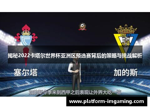 揭秘2022卡塔尔世界杯亚洲区预选赛背后的策略与挑战解析